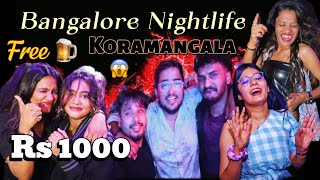 Bangalore Nightlife first experience 😱  Koramangala nightclub 🤯 ​⁠​⁠Munasking [upl. by Phares]