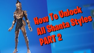 Collect Gems Fragments At Gas Stations  How To Unlock All Shanta Edit Styles Part 2 [upl. by Magnuson701]