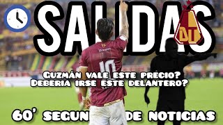 noticias salidas de deportes tolima y cuanto vale Guzman [upl. by Saidel981]