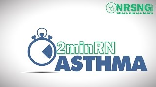 Asthma  Nursing Care for Asthma Patient in 2 Minutes [upl. by Aeila]