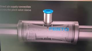 Festo Pinch valve  helping you buy Better [upl. by Mraz692]