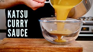 Katsu Curry Sauce Recipe [upl. by Low]