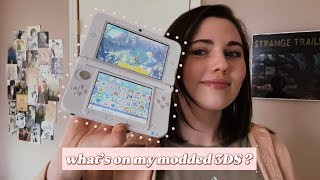 What’s on my modded 3DS emulators games custom themes eshop replacement 2024 [upl. by Speroni]