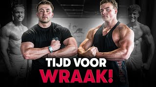 BEN IK GROTER DAN MIJN OUDE COACH  Bodybuilding Vlog 22 [upl. by Tivad180]