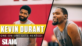 Kevin Durant Wins HEATED 1on1 Game at USA Training Camp 🔥 [upl. by Haneehs]