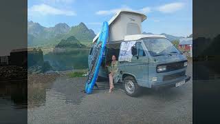 Vanlife Lofoten Norway [upl. by Idmann]