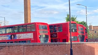 FRV Arriva London Route 217 Turnpike Lane Station  Waltham Cross Enviro 400 LJ11 EFE [upl. by Ciccia]