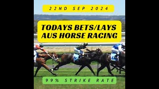 Australian Horse Racing  Betting Tips  22092024 [upl. by Sigvard]