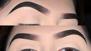 Eyebrow Tutorial For Beginners Using ABH Dipbrow Pomade [upl. by Kcirdderf]