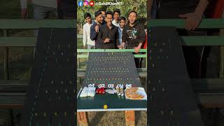 Who Wants Pizza amp Burger 😍😋 P1 Funny Ping Pong Ball Challenge foodchallenge sahilkhannt [upl. by Adoree]