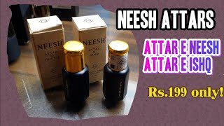 Neesh Attars Review  Attar E Neesh amp Attar E Ishq [upl. by Sauers284]