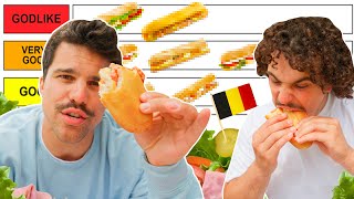 THE ULTIMATE BROODJES TIER LIST 🥖🇧🇪 BELGIAN SANDWICH CULTURE [upl. by Ecinrev124]