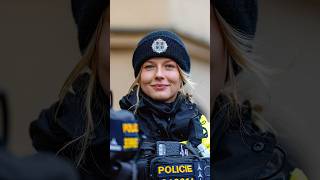 Beautiful Police officer in the Czech Republic❤️streetphotography [upl. by Ieluuk]