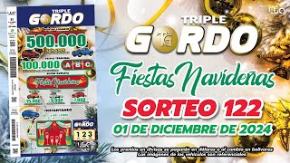 SORTEO TRIPLE GORDO 122 [upl. by Jodi]