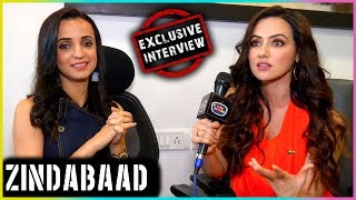 Sanaya Irani And Sana Khan Talks About Their Web Series ZINDABAAD  EXCLUSIVE Interview [upl. by Darsie]