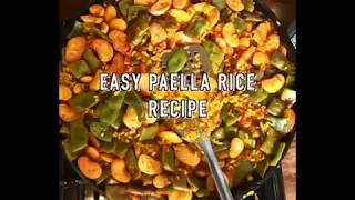 EASY PAELLA RICE [upl. by Delaine574]