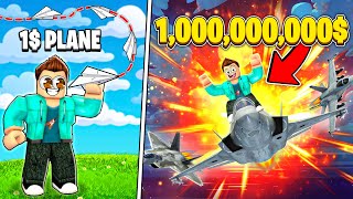 UNLOCKING 1 Vs 1000000 PAPER PLANE IN ROBLOX SIMULATOR [upl. by Madel]