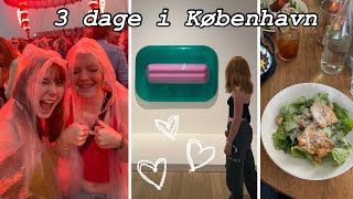 TAGER TIL CONCERT København vlog  shopping genbrug bio museum [upl. by Nylarat]