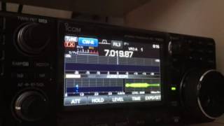 Icom IC7300 CW Features [upl. by Droffig]