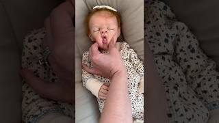 Squish or no squish Silicone amp reborn baby doll face squeezing [upl. by Eiffub]