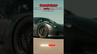 Can koenigsegg make a comeback bugatti success koenigseggagera fyp viralvideo 1million edit [upl. by Meg]