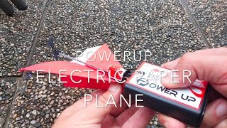 Powerup electric paper plane [upl. by Harrell]