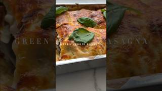 Green Veggie Lasagna 🌿💚 [upl. by Rodney]