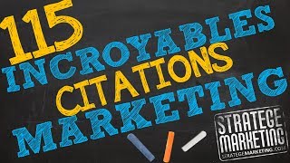 115 incroyables citations marketing [upl. by Arikihs]