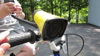 Bike Siren  Make Your Bike Sound Like Police Fire Truck or Ambulance [upl. by Mandel]