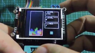 Tetris running on a GM328A LCR meter [upl. by Annatsirhc]