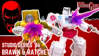 Studio Series 86 BRAWN amp RATCHET EmGos Transformers Reviews N Stuff [upl. by Yrem]