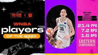 Breanna Stewart Named Week 12 Eastern Conference Player of the Week and Player of the Month [upl. by Retsevlys]