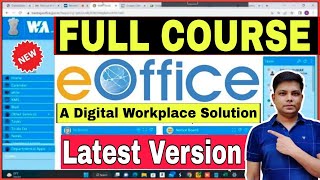 EOffice Latest Version full Tutorial in Hindi  New eoffice Features amp Options Details Discussion [upl. by Adlig]