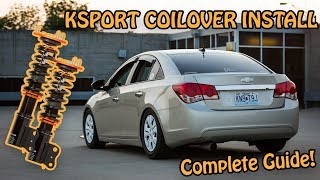 Cruze Coilover Installation Guide In Depth Installation [upl. by Yromas]