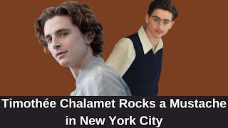 Timothée Chalamet’s Shocking New Look on the Set of Marty Supreme [upl. by Orual486]