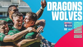 Highlights  Catalans Dragons v Warrington Wolves Magic Weekend 2022 Betfred Super League [upl. by Redlac]