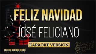 José Feliciano  Feliz Navidad Karaoke Version [upl. by Elehcin889]