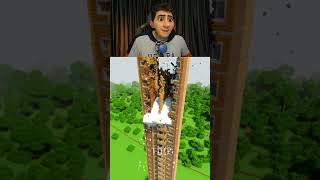 Hangi Minecraft Bloğu EN ZOR EVİ YIKAR 😱⛏️ shorts [upl. by Leoy327]