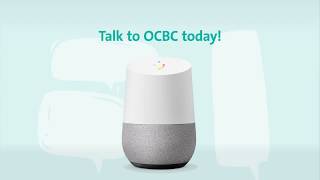 Connect to Singapores first voice banking with OCBC Bank [upl. by Augustina106]