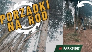 Piła do gałęzi PARKSIDE DZIAŁKA ROD  z teleskopem na wysokości [upl. by Enelra195]