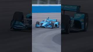 Scott McLaughlin gets it done again on an oval indycar racing scottmclaughlin milwaukee [upl. by Mariejeanne]