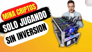 Como Minar Criptomonedas JUGANDO  Sin Inversion [upl. by Voltz]