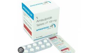 APROPRIDE 100 Tablets Amisulpride Tablets IP 100 mg [upl. by Madi]