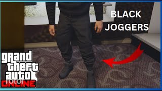 GTA V ONLINE HOW TO GET BLACK JOGGERS AFTER PATCH 169  EASY [upl. by Queen]