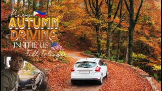 Driving in Autumn  Road Trip  Fall Foliage  Nasaan si Toy [upl. by Norrab664]