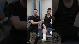 How does KT Tape help with edema edema kneepain physicaltherapy [upl. by Jaye]