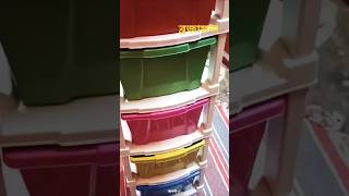 J K International 6 Compartment Plastic Modular Drawer Multicolour making video  Brajangana1960 [upl. by Belayneh]