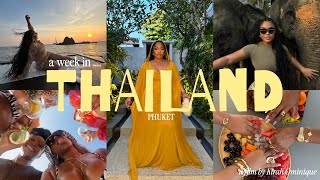 PHUKET VLOG  LUXURY VILLA  FLOATING BEACH CLUB  ELEPHANTS  ISLAND HOPPING  THAI CUISINE amp MORE [upl. by Absa]