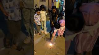 Pataki enjoyed 😉 shoorts happydeepavali youtubeshorts shoortsfeed [upl. by Emaj586]