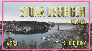 Stockholm walk  Exploring Stora Essingen 568 [upl. by Eniledgam]